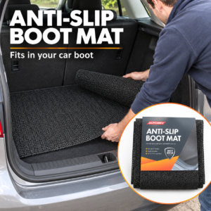 Autorev Anti-Slip Car Boot Mat – 100 × 80cm