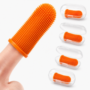 Soft Silicone Finger Toothbrush – Dental Care for Dogs & Cats