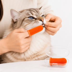 Soft Silicone Finger Toothbrush – Dental Care for Dogs & Cats