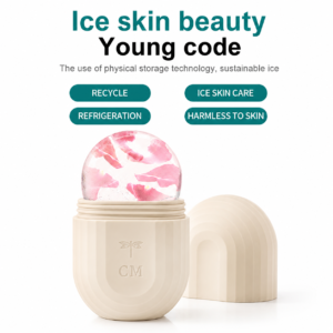 Silicone Facial Ice Mould – Reusable Cooling Face Massage Tool