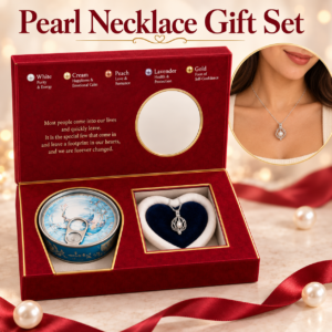 DIY Wish Pearl Necklace Kit – Cultured Pearl & Lotus Locket Gift Set