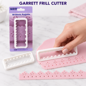 Broderie Anglaise Frill Cutter – Fondant & Sugarcraft Decorating Tool