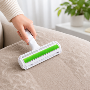 Double-Sided Pet Fur Remover Roller – Reusable Lint & Fur Cleaner