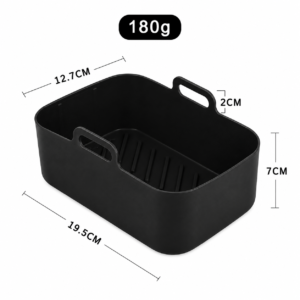 Reusable Silicone Air Fryer Liner – Non-Stick Basket Insert