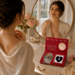 DIY Wish Pearl Necklace Kit – Cultured Pearl & Lotus Locket Gift Set