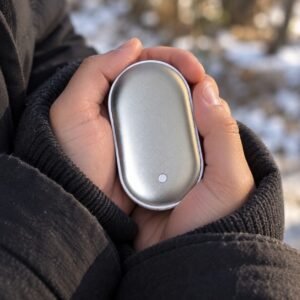 2-in-1 Rechargeable Hand Warmer & 5000mAh Power Bank – Portable Pocket Heater