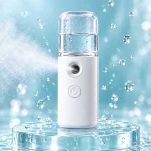 Portable Nano Facial Mist Sprayer – 30ml USB Rechargeable Fine Mist Device