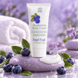 Blueberry Body Cream – 50ml Nourishing Body Moisturiser