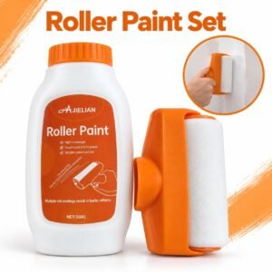 Refillable Paint Roller Applicator – Foam Roller with 500g Bottle-Style Reservoir