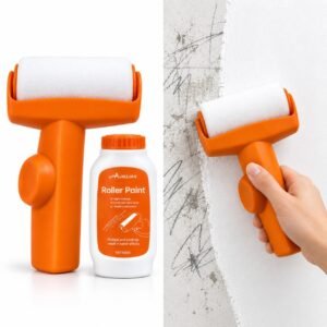 Refillable Paint Roller Applicator – Foam Roller with 500g Bottle-Style Reservoir