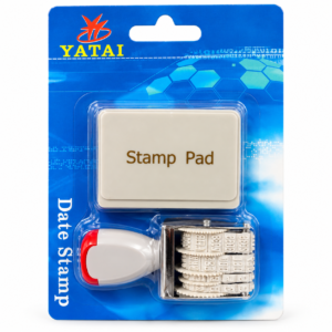 Date Stamp & Ink Pad Set – Adjustable Rolling Date Stamper