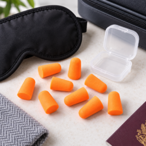 Foam Ear Plugs – 6-Pair Noise-Reducing Travel & Sleep Set