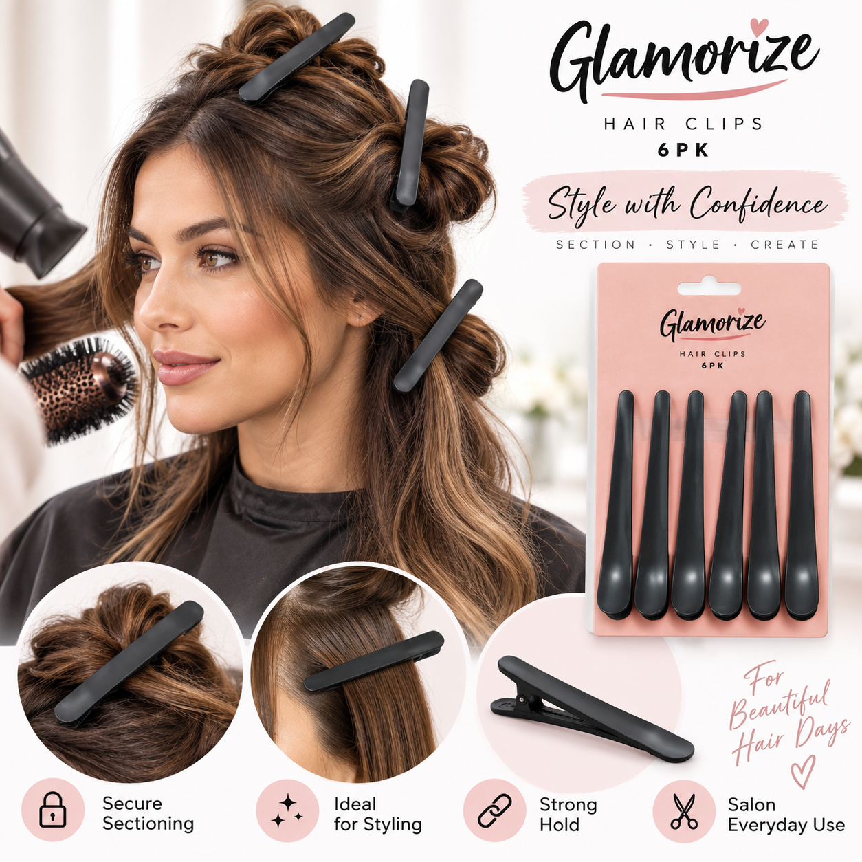 WFUK-147-02.png Sectioning Hair Clips – 6-Pack Strong-Grip Styling Clips