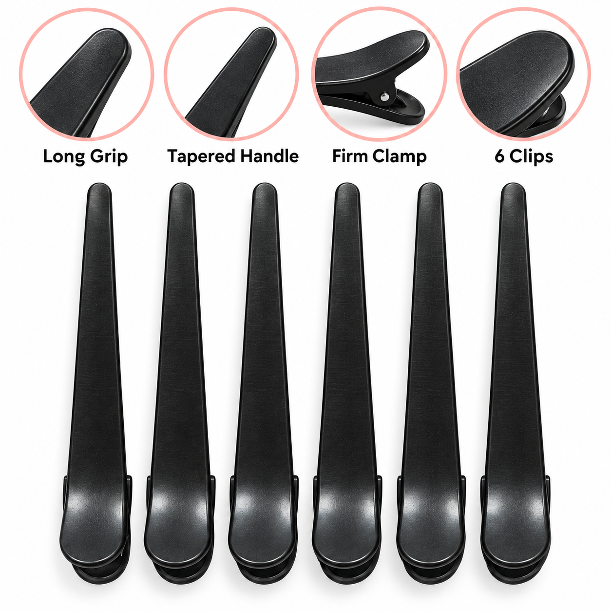 WFUK-147-07.png Sectioning Hair Clips – 6-Pack Strong-Grip Styling Clips