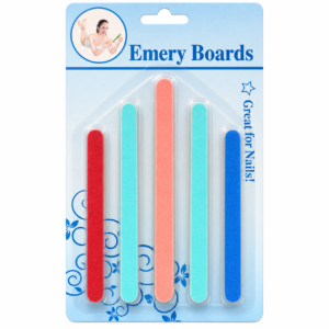 Nail Emery Boards – 5-Pack Double-Sided Manicure Files