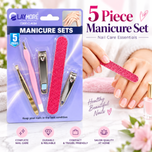 Glitter Nail File – Double-Sided Manicure & Pedicure Emery Board