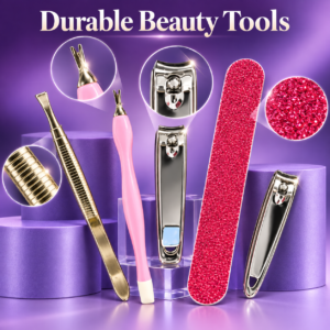 Glitter Nail File – Double-Sided Manicure & Pedicure Emery Board