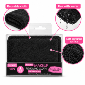 Reusable Makeup Removing Cloth – Soft Washable Facial Cleansing Cloth