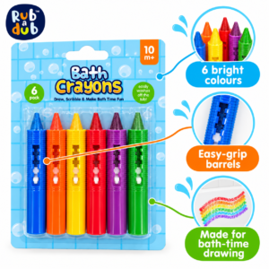 Push-Up Face Paint Crayons – 5 Bright Colours for Parties & Costumes