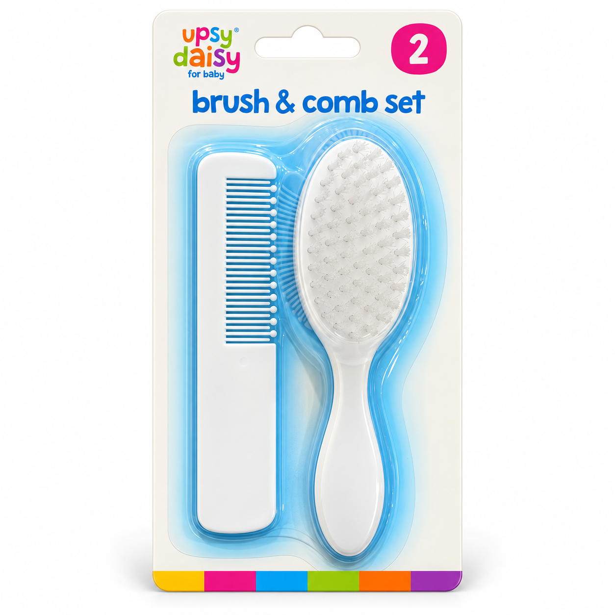 WFUK-165-01.png Baby Brush & Comb Set – 2-Piece Gentle Grooming Kit