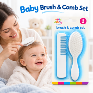 Baby Brush & Comb Set – 2-Piece Gentle Grooming Kit