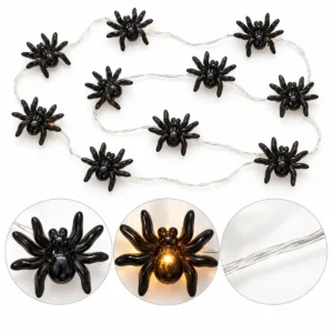 Spider String Lights – Halloween Decorative Lights