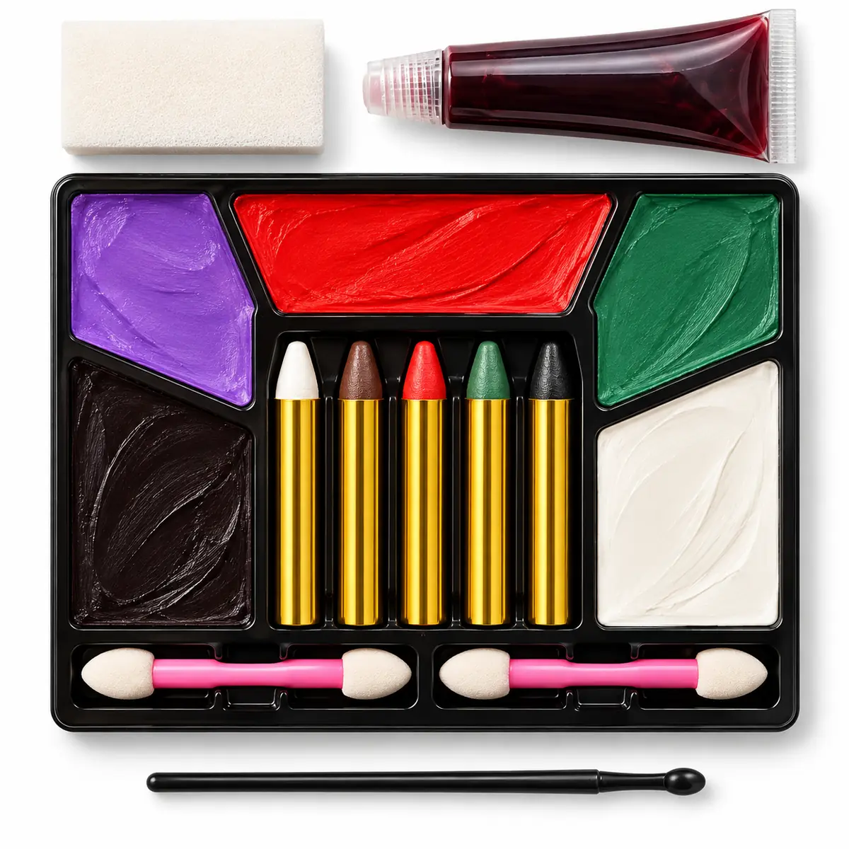 WFUK-194-05-1.webp Halloween Makeup Set – Face Paint Palette, Crayons and Accessories