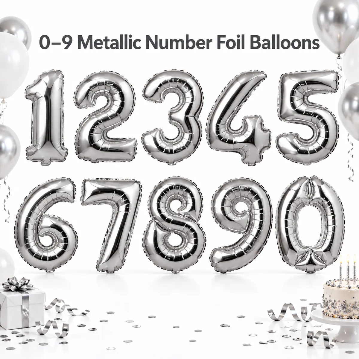 WFUK-198-01.webp Number Foil Balloons – 0–9 Celebration Set
