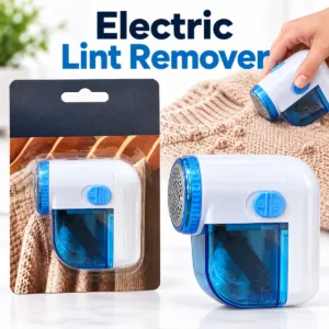 Electric Fabric Lint Remover – Portable Fabric Shaver with Collection Chamber