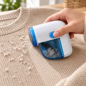 Electric Fabric Lint Remover – Portable Fabric Shaver with Collection Chamber