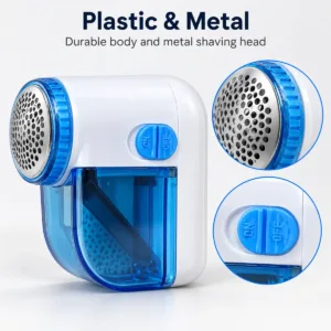 Electric Fabric Lint Remover – Portable Fabric Shaver with Collection Chamber