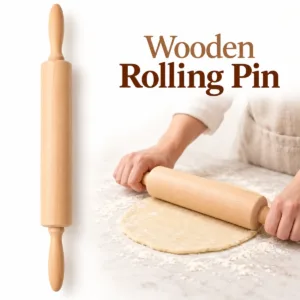 Wooden Pastry Rolling Pin – Classic Pastry and Baking Tool