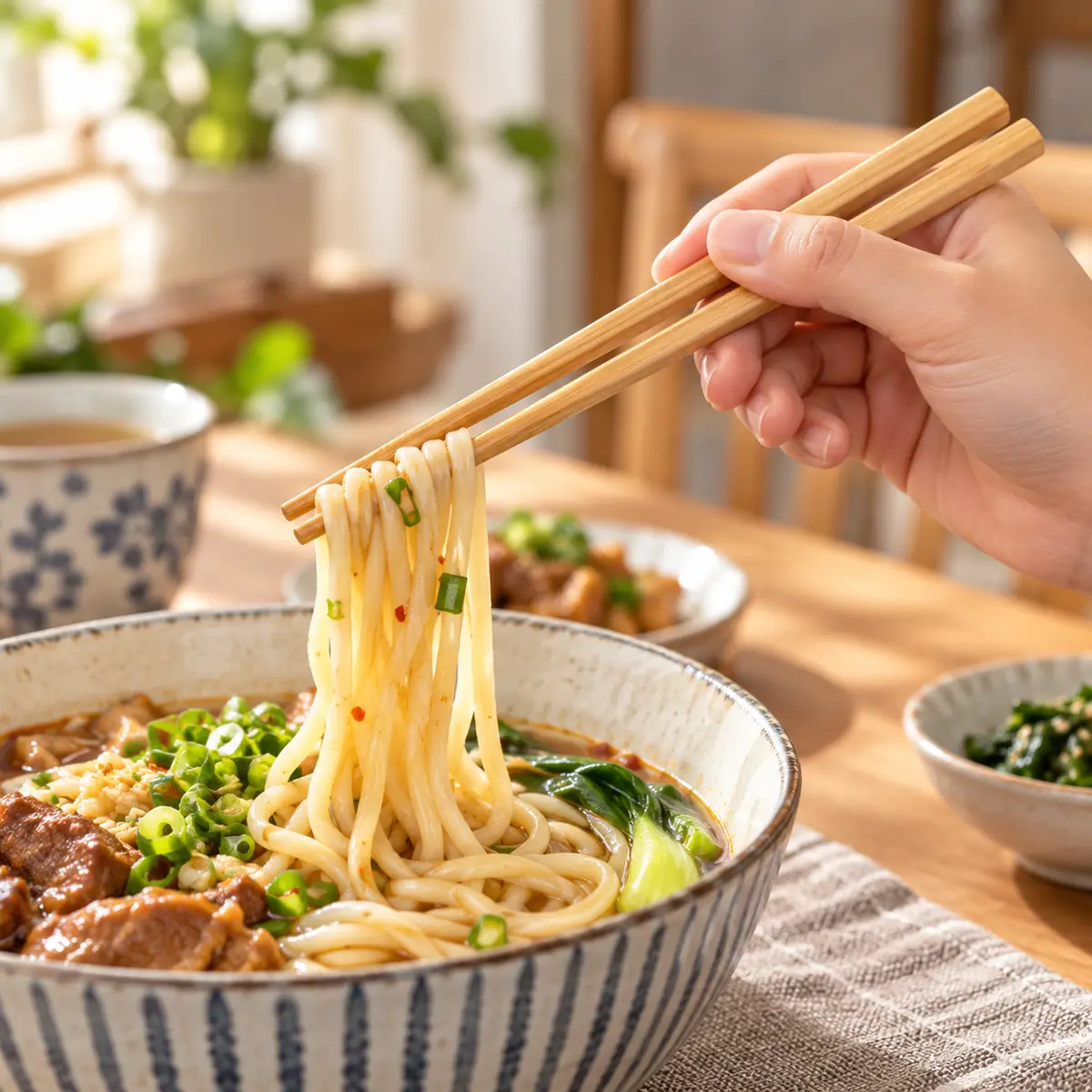 WFUK-218-02.webp Reusable Bamboo Chopsticks – 5-Pair Reusable Dining Set