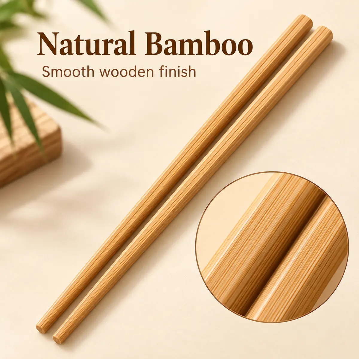 WFUK-218-04.webp Reusable Bamboo Chopsticks – 5-Pair Reusable Dining Set