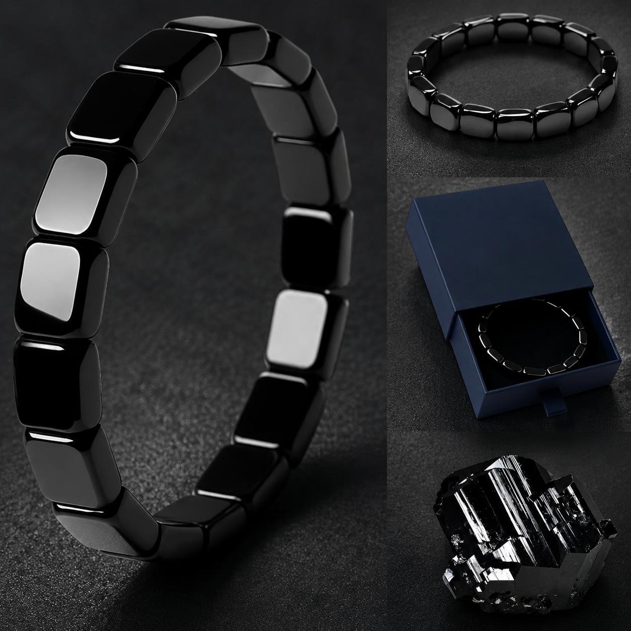 WhatsApp-Image-2026-05-21-at-7.37.35-AM.jpeg Men's Hematite Bracelets – 2-Pack Stretch Wristwear