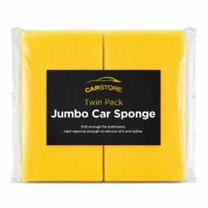 Jumbo Vehicle Wash Sponges – 2-Pack for Car Cleaning