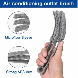 Venetian Blind Cleaner – Triple-Finger Microfibre Dusting Brush