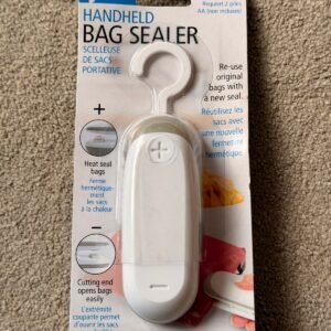 Mini Bag Heat Sealer with Cutter – Portable Food Storage Sealer