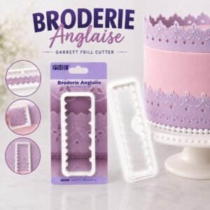 Broderie Anglaise Frill Cutter – Fondant & Sugarcraft Decorating Tool