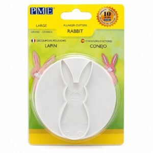 Rabbit Plunger Cutter – Fondant & Sugarcraft Cake Decorating Tool