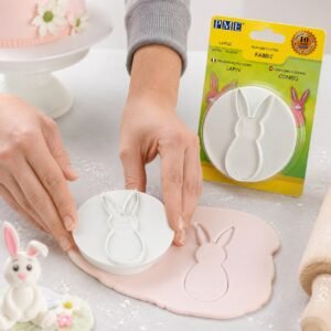 Rabbit Plunger Cutter – Fondant & Sugarcraft Cake Decorating Tool