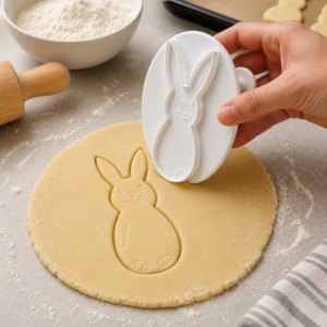 Rabbit Plunger Cutter – Fondant & Sugarcraft Cake Decorating Tool