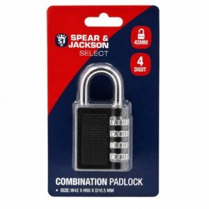 4-Digit Combination Padlock – Keyless Security Lock