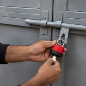 Weather-Resistant Keyed Padlock – Includes 2 Keys