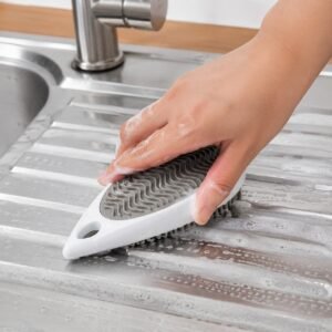 Silicone Scrubbing Brush – Multi-Surface Kitchen & Home Cleaner