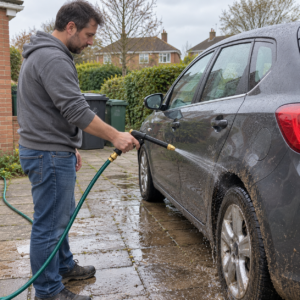3-in-1 Hose Spray Gun for Car Washing, Bike Rinsing & Outdoor Furniture