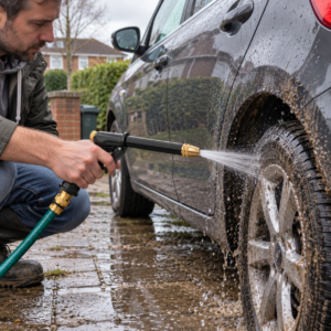 3-in-1 Hose Spray Gun for Car Washing, Bike Rinsing & Outdoor Furniture