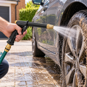 3-in-1 Hose Spray Gun for Car Washing, Bike Rinsing & Outdoor Furniture