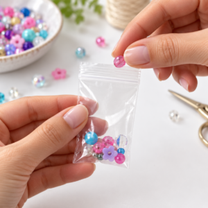 Clear Resealable Grip Seal Bags – 50 Pack, 3 Assorted Sizes