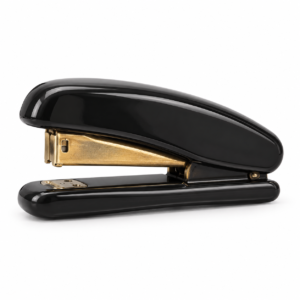 Compact Black Stapler with 500 Staples – Home, School & Office Set